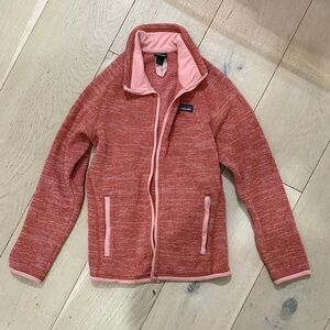 Patagonia Kids Coral Fleece Jacket Girls Large / 12